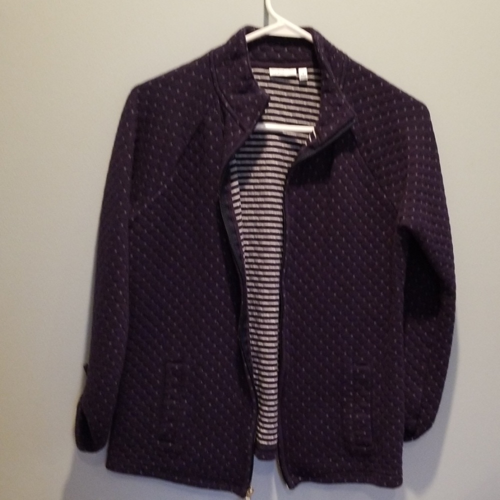 Quilted sweatshirt